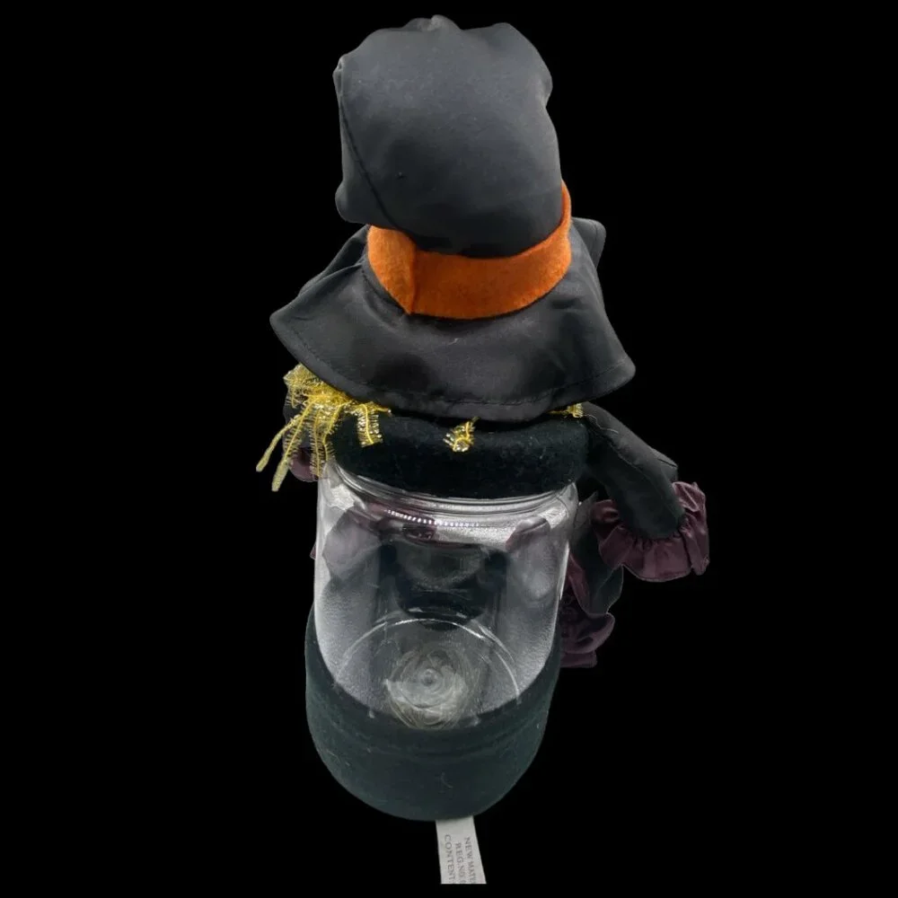 Witch Way to the Candy?” & Count Snackula” Dracula Halloween Candy Jars - Picture 4 of 6